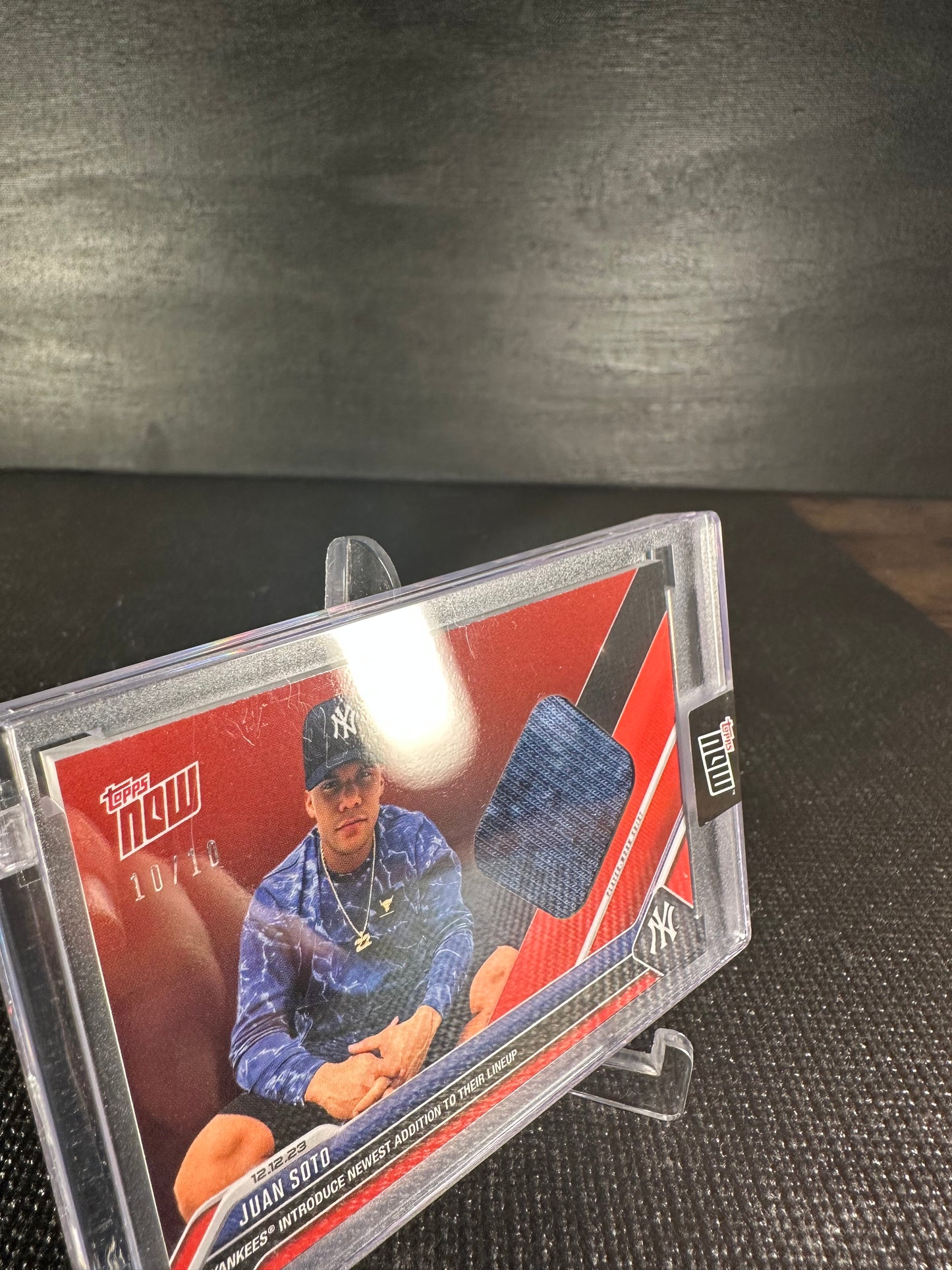 2023 Topps OS-22E Relic - Juan Soto Red 10/10 - Shotime Cards