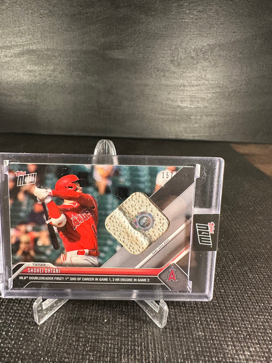 2023 Topps Now 625A Relic - Shohei Ohtani Base 157/199 - Shotime Cards