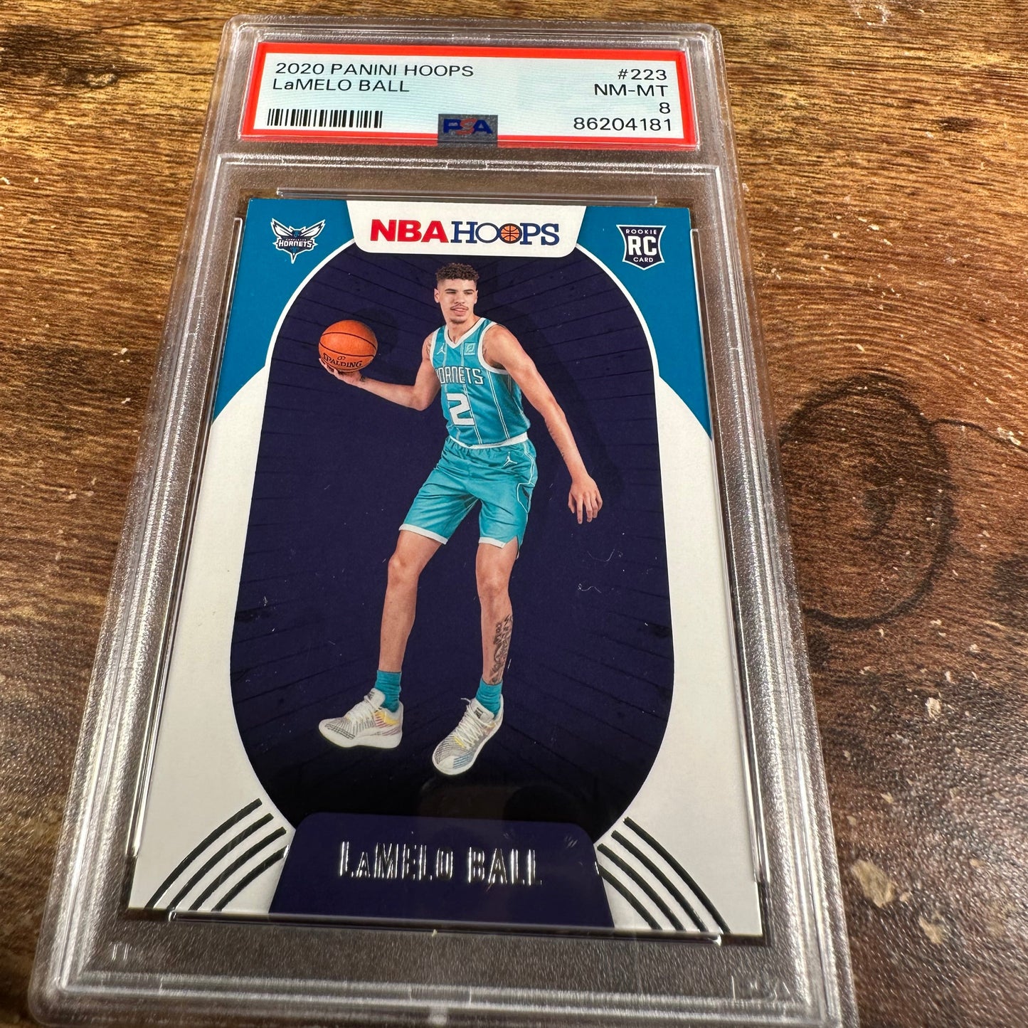 2020 Panini Hoops 223 - LaMelo Ball PSA 8 - Shotime Cards