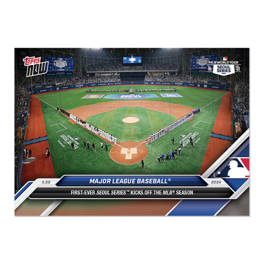 2024 MLB TOPPS NOW Card 0003 3 - MLB 1st ever Seoul Series - Shotime Cards