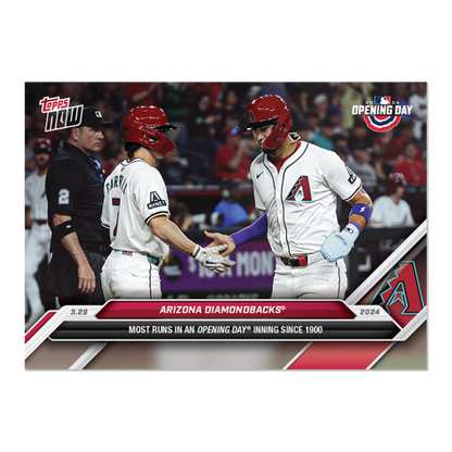 2024 MLB TOPPS NOW Card 0015 15 - Arizona Diamondbacks - Shotime Cards