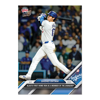 2024 TOPPS NOW Card 0036 36 - Shohei Ohtani - Shotime Cards