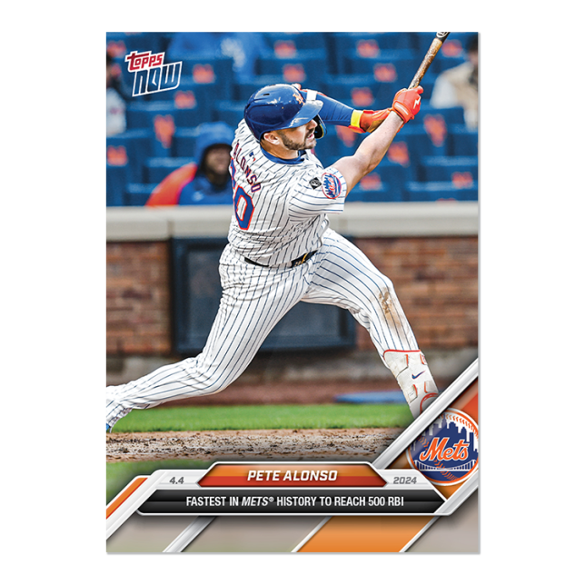 2024 TOPPS NOW Card 0038 38 - Pete Alonso - Shotime Cards