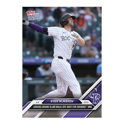 2024 TOPPS NOW Card 0039 39 - Ryan McMahon - Shotime Cards