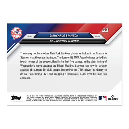 2024 MLB TOPPS NOW 8-Card Bundle Cards 61-64 - Shotime Cards