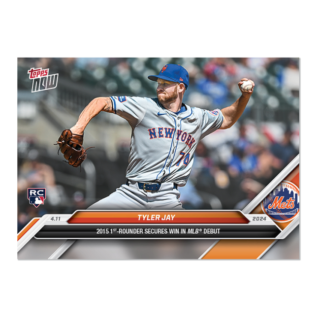 2024 TOPPS NOW Card 0067 67 - Tyler Jay - Shotime Cards