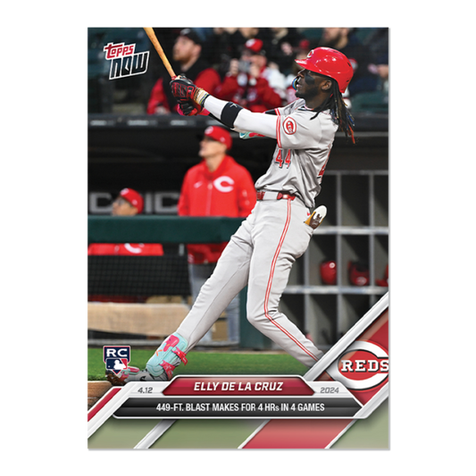 2024 TOPPS NOW Card 0068 68 - Elly De La Cruz - Shotime Cards