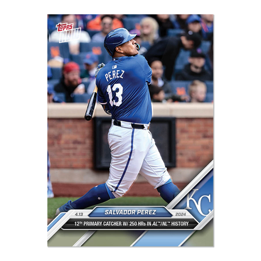 2024 TOPPS NOW Card 0071 71 - Salvador Perez - Shotime Cards