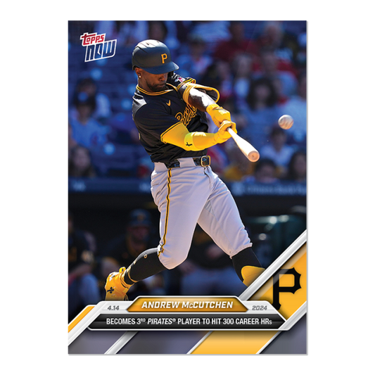 2024 TOPPS NOW Card 0074 74 - Andrew McCutchen - Shotime Cards