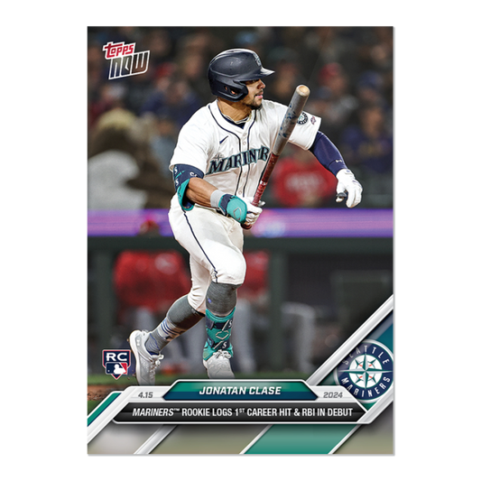 2024 MLB TOPPS NOW Card 0083 83 - Jonatan Clase