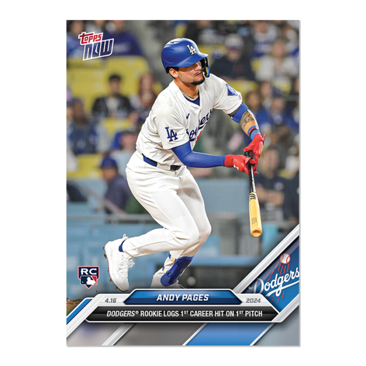 2024 MLB TOPPS NOW Card 0087 87 - Andy Pages