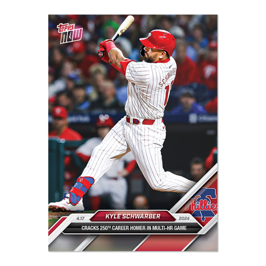 2024 MLB TOPPS NOW Card 0092 92 - Kyle Schwarber