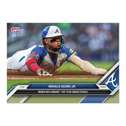 2024 MLB TOPPS NOW Card 0103 103 - Ronald Acuna Jr.