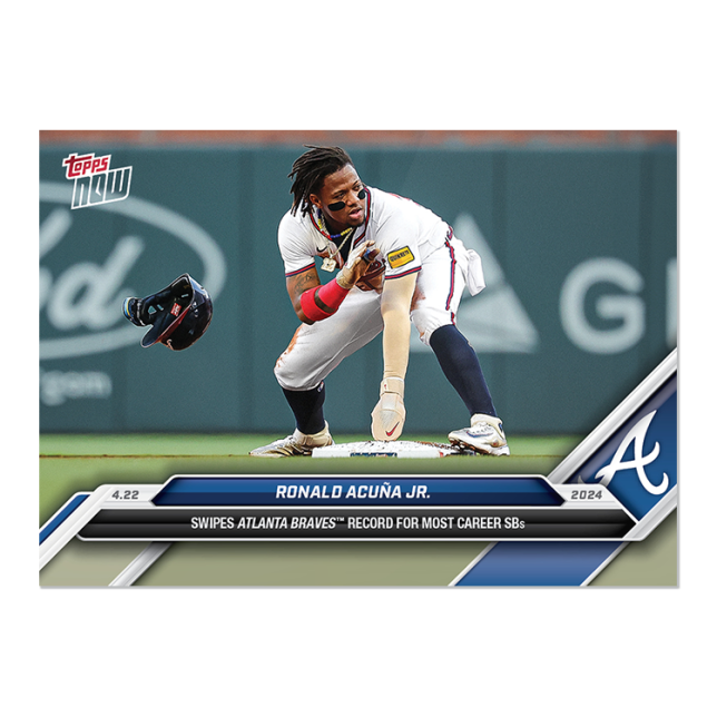 2024 MLB TOPPS NOW Card 0111 111 - Ronald Acuna Jr