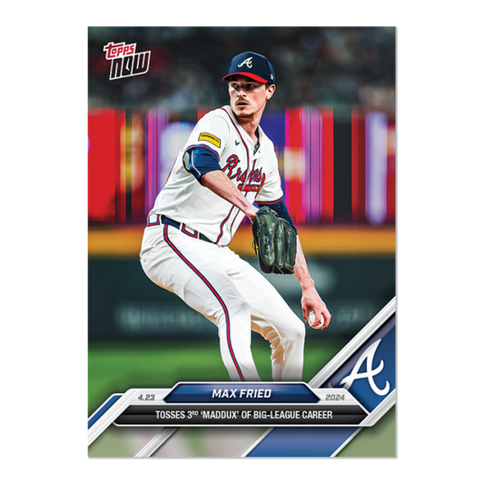 2024 MLB TOPPS NOW Card 0114 114 - Max Fried