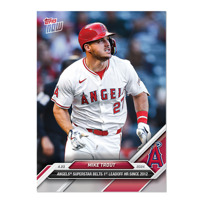 2024 MLB TOPPS NOW Card 0115 115 - Mike Trout