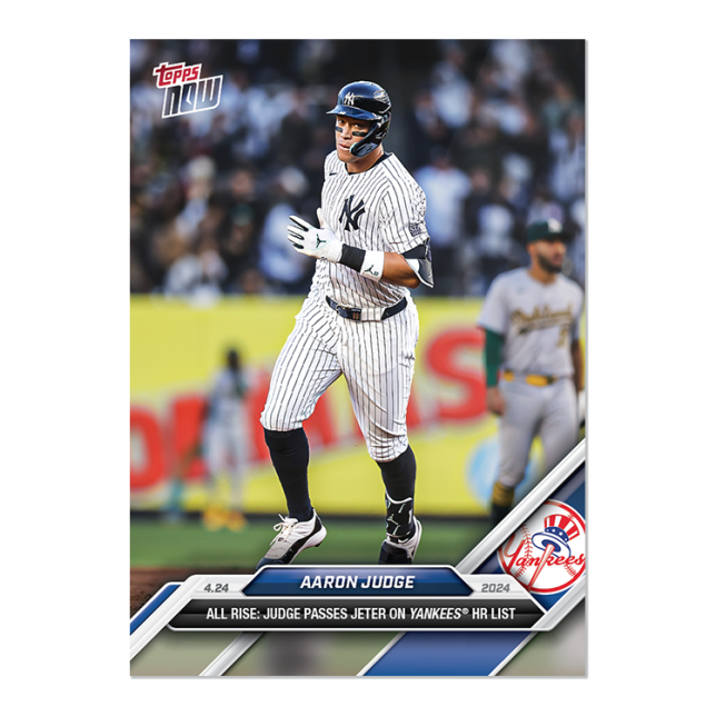 2024 MLB TOPPS NOW Card 0117 117 - Aaron Judge