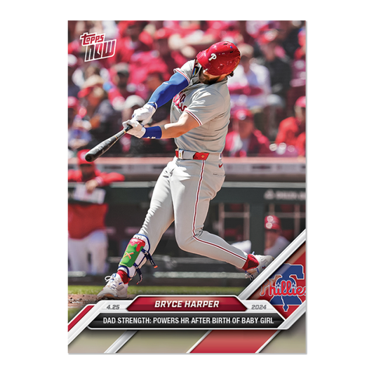 2024 MLB TOPPS NOW Card 0120 120 - Bryce Harper